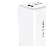 Компактний зарядний пристрій на 100 вт компактна зарядка usb c для ноутбука зарядка з кількома портами, фото 4