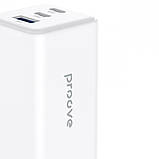 Компактний зарядний пристрій на 100 вт компактна зарядка usb c для ноутбука зарядка з кількома портами, фото 5