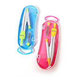 727763 Готальня набір циркуль, грифелі в пластиковому кейсі