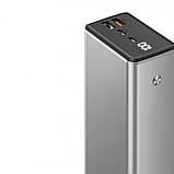 Портативна батарея потужний повербанк 30000 mah з швидкою зарядкою павербанк 30000 повербанк 65w proove gray, фото 5