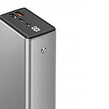 Портативна батарея потужний повербанк 30000 mah з швидкою зарядкою павербанк 30000 повербанк 65w proove gray, фото 6