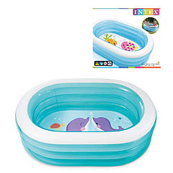 57482 Басейн дитячий Ніжність овальний 163*107*