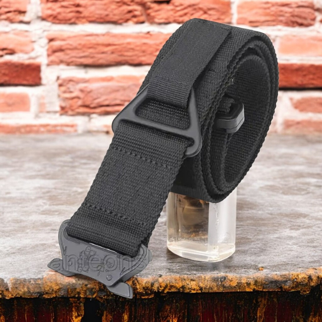 Ремінь тактичний на пояс Cobra (75-105см) Black