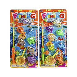 325 А-68 Риболовля магнітна,7 рибок, вудка на аркуші