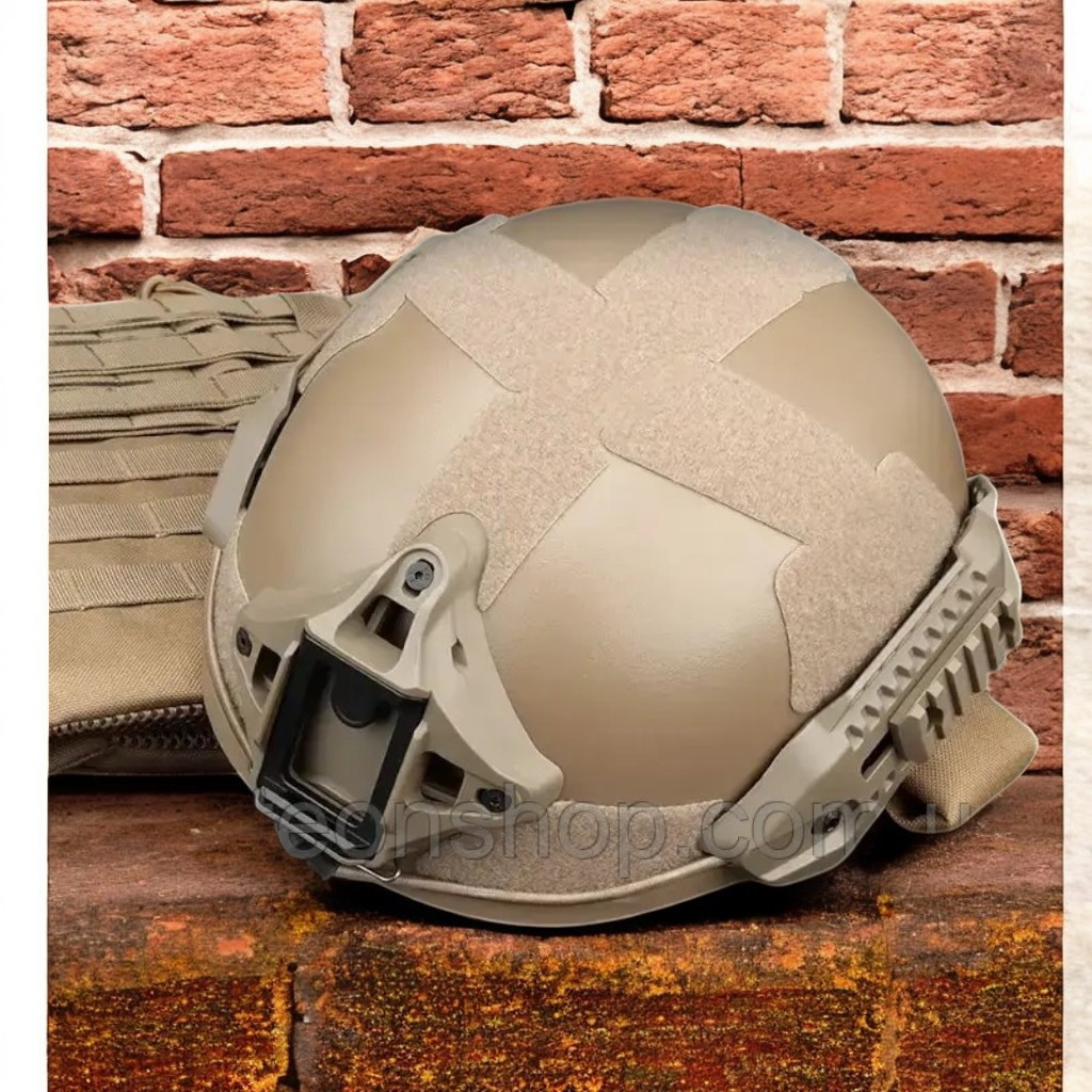 Страйкбольний шолом MK MTek Flux helmet Tan (Airsoft / Страйкбол)