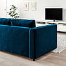 Диван 2-місний IKEA VIMLE Темно-синій Djuparp Ширина - 171 см 794.335.95, фото 3