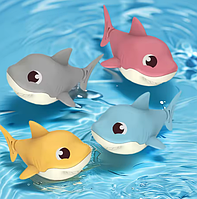 Заводна іграшка для води "Акула", 1шт (Блакитна)