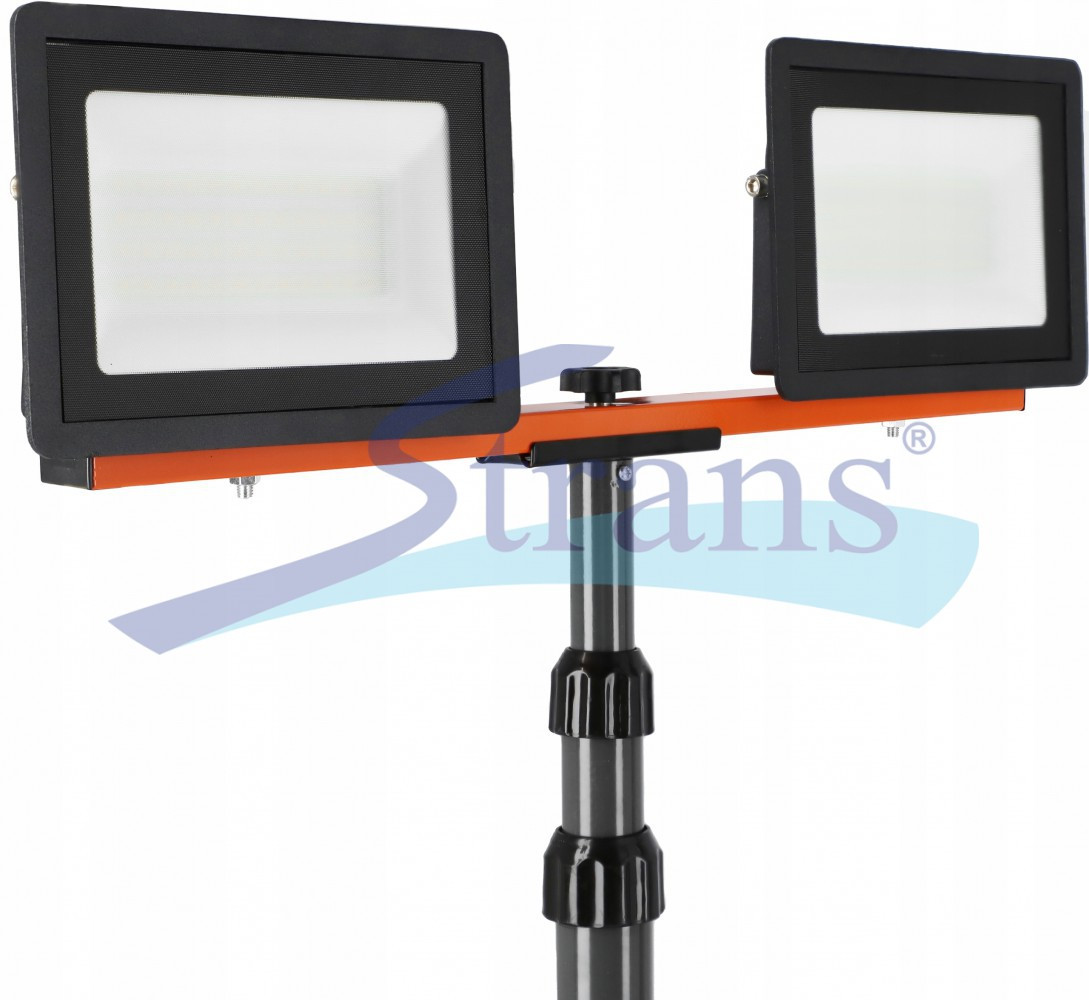 Ліхтар-лампа (прожектор) LED на штативі LED SMD*2*50W 4500LM 220-240V H-2M