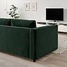 Диван 2-місний IKEA VIMLE Темно-зелений Djuparp Ширина - 171 см 094.335.94, фото 3