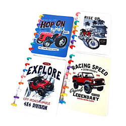 110052 Блокнот на спіралі А6, клітинка 100 л,