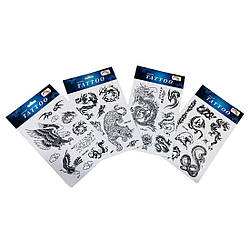 1629 ST Наклейки Тату, мікс різновидів