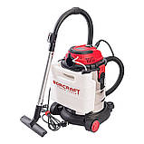 Будівельний пилосос електричний Worcraft VC12-25, 25л, миючий, фото 2