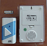 Дзвінок безпровідний дверний Horoz Electric Solo 086-001-0006 HL457 38 мелодій білий, фото 10