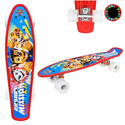 2504 Пеніборд — Paw Patrol 56*15 см, колеса PU світло 56х15х13 см.