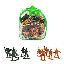 1006 D Набір солдатів, рюкзак 17*16*7 см