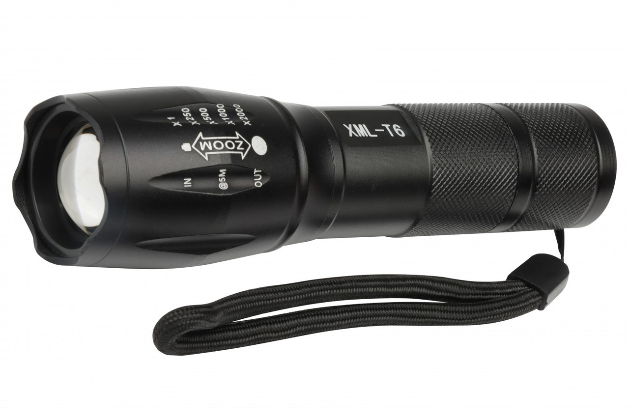Ліхтарик ручний LED XML-T6 10W 3.7V LI-ION 18650 M82724