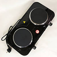 Електроплита переносна Sea Breeze SB-064 2000 Вт, Електроплита 2 конфорки, Електроплита YJ-856 2 комфорки