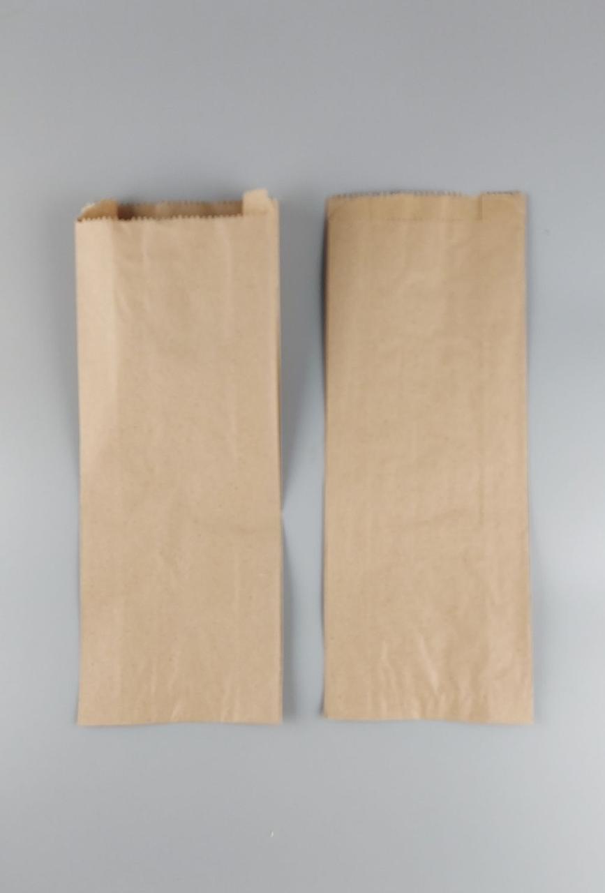 Бумажные пакеты саше 14/6*36 коричневый (100 шт), фото 1