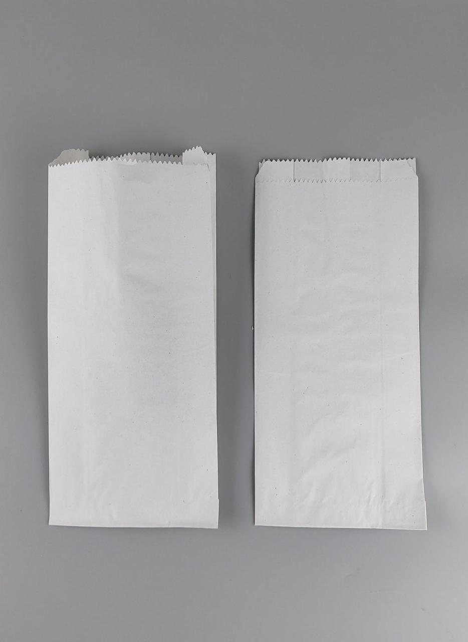 Бумажные пакеты саше 14/6*30 белый (100 шт), фото 1