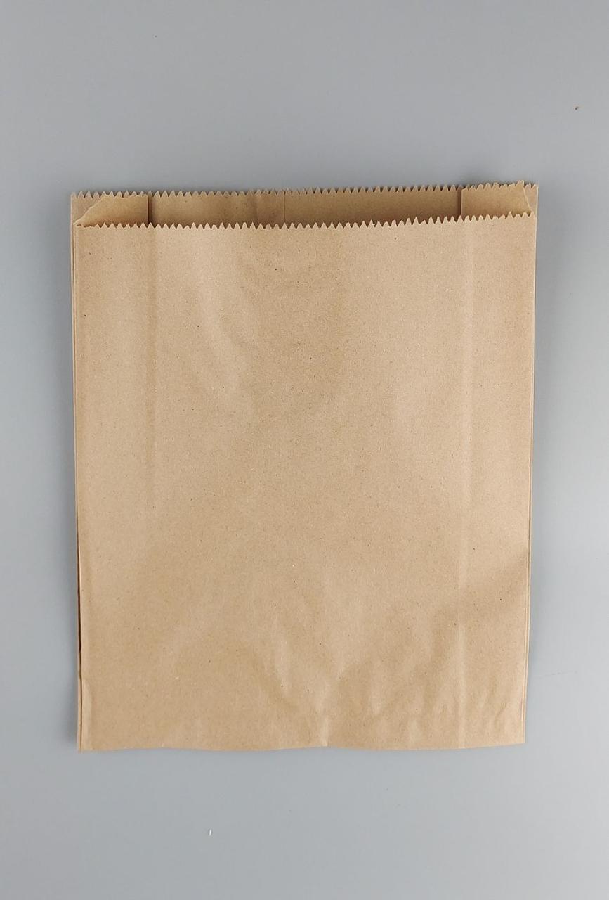 Бумажные пакеты саше 25/8*30 коричневый (100 шт), фото 1