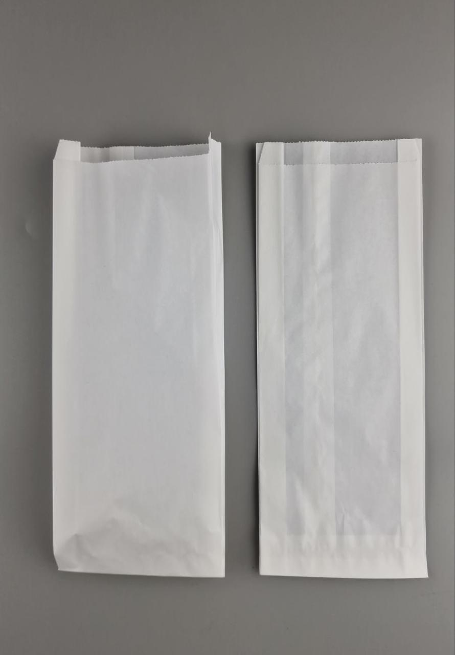 Бумажные пакеты саше 10\4*26 белый (100 шт), фото 1