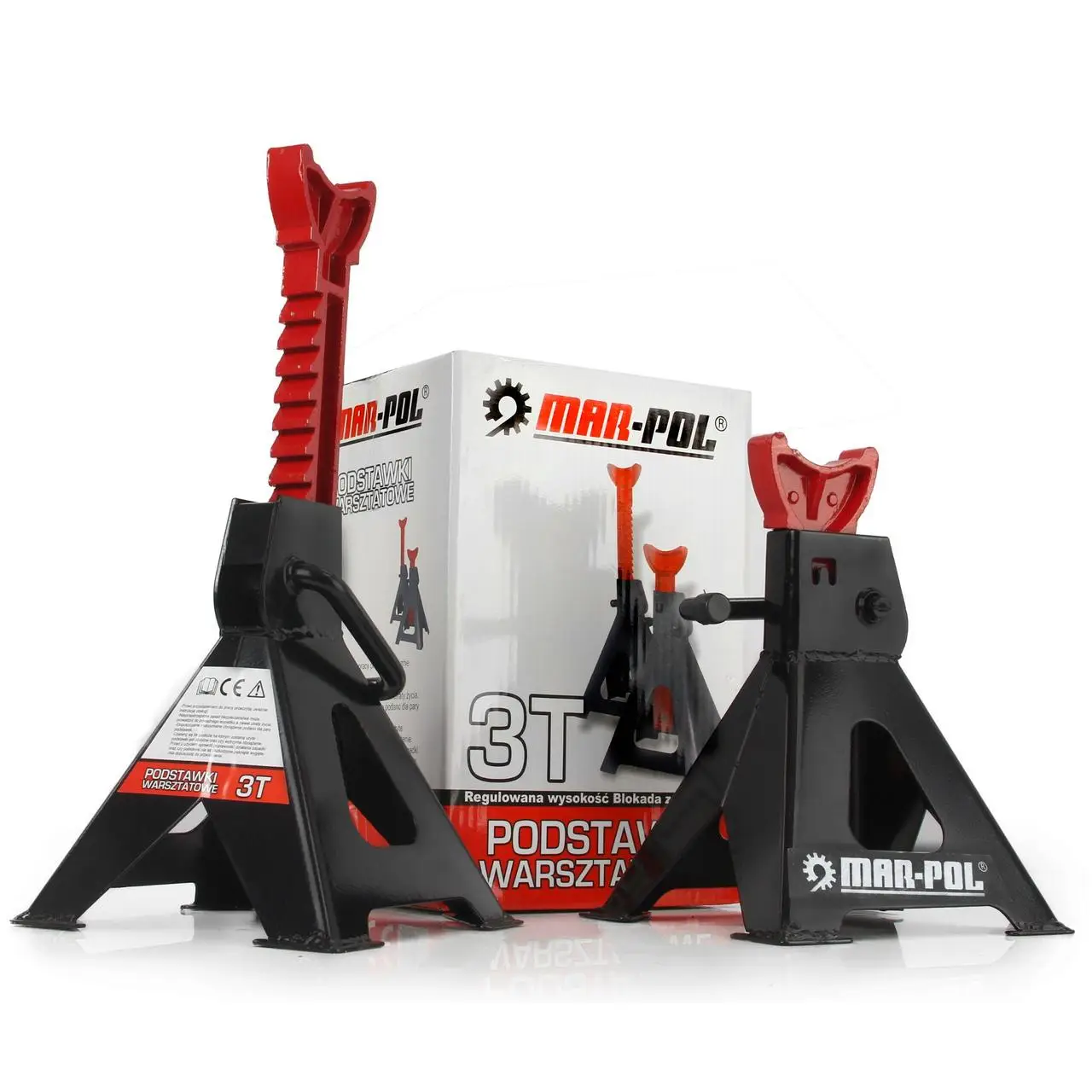 Підіймальний стенд 3 тонни MAR-POL M80102 стенд для обслуговування авто, фото 1