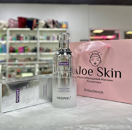 Ліфтинг-есенція для обличчя з пептидами Medi-Peel Peptide 9 Volume Lifting All In One Essence Pro 100мл, фото 1