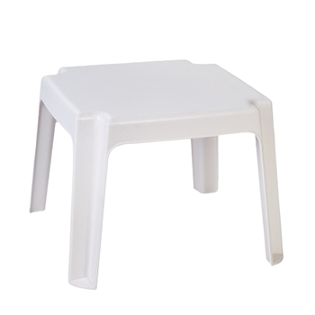 Столик для шезлонга білий Алеана