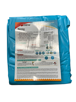 Надувний сімейний басейн Intime YT-012 306×183×56 см (4), фото 3