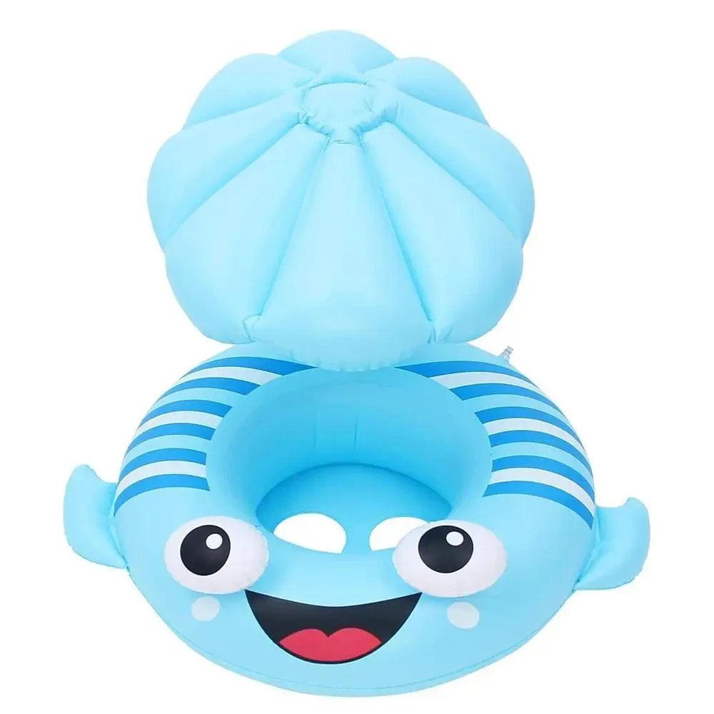 Надувний дитячий круг у формі Ската 70 см, Надувний круг у формі Ската, Круг Скат з отвором для ніжок