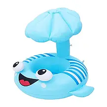 Надувний дитячий круг у формі Ската 70 см, Надувний круг у формі Ската, Круг Скат з отвором для ніжок, фото 2