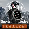 Смарт годинник Smart Watch чоловічий металевий Eigis Watch спортивний фітнес смарт-годинник чорний, фото 8