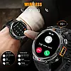 Смарт годинник Smart Watch чоловічий металевий Eigis Watch спортивний фітнес смарт-годинник чорний, фото 10