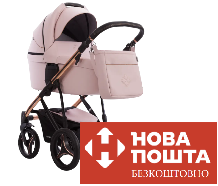 Коляска 2 в 1 Bebetto PASCAL Premium Stela 04 рожева, фото 1