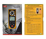 Анемометр багатофункціональний Benetech GM8910, термометр, барометр, альтиметр, люксметр, гігрометр, точка роси, фото 6