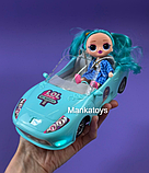 Машина на радіокеруванні для дівчинки з лялькою 029-5 /6/7, рухливі кінцівки, фото 3