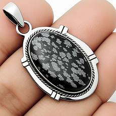 Обсидіан кулони