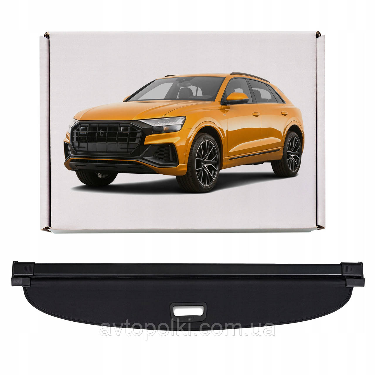 Шторка багажника Audi Q8 4m8 4m8863553 полиця накладка ролет, фото 1
