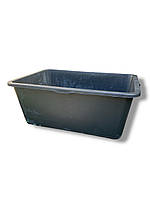 Таз прямокутний пластиковий, 90 л ТМ WoffMann (Польща)