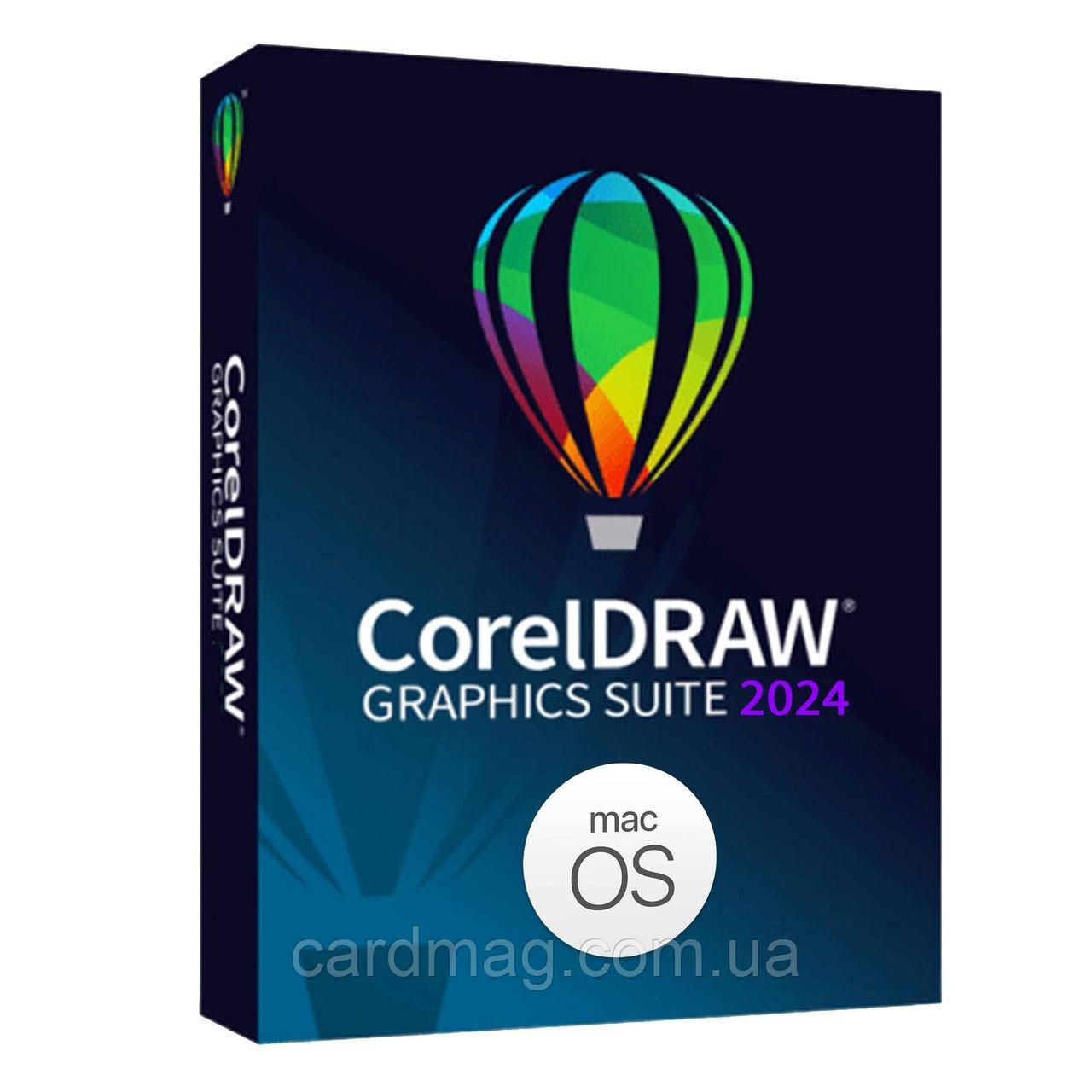 CorelDRAW Graphics Suite 2024 Lifetime на 2 Mac OS (Довічний ліцензійний ключ)