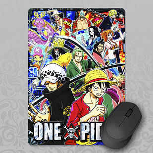 Килимок для миші 210x290 мм One Piece 006