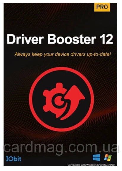 Підписка IObit Driver Booster 12 Pro на 1 рік 1 Windows ПК (Ліцензійний ключ)
