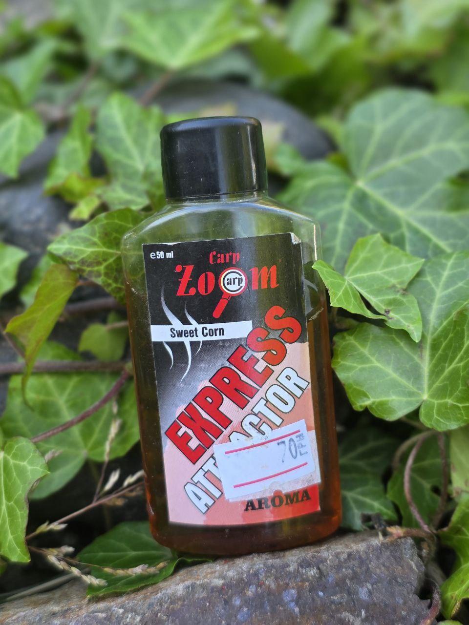Концентрований дип Carp Zoom Express Attractor Sweet corn 50ml (солодка кукурудза), фото 1