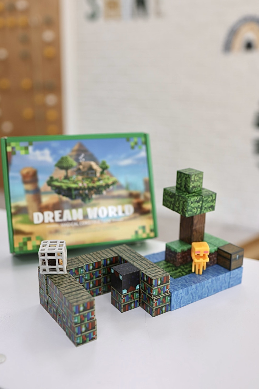 Конструктор магнітний Майнкрафт LZCK 064, фото 1