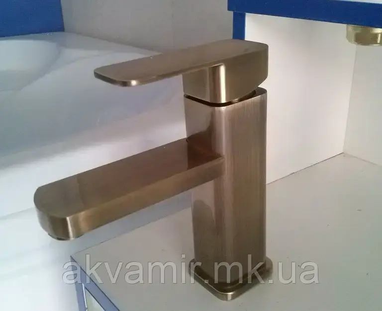 Змішувач Zegor LEB1-A123 Т для раковини бронза, фото 1