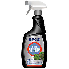 Спрей проти моху, водоростей і лишайників Bros 500 мл