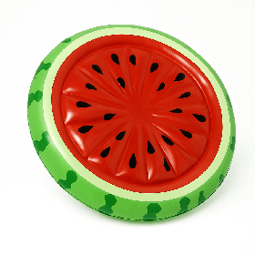 Надувний пліт Intex Кавун 183×23 см — круглий матрац у вигляді скибки кавуна, арт. 56283EU