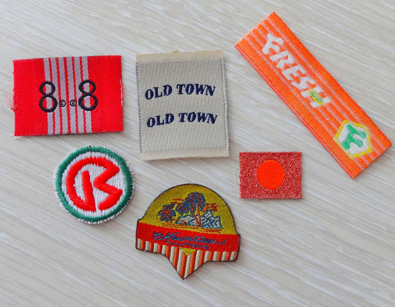 Аплікації пришивні для одягу Італія, фото 1