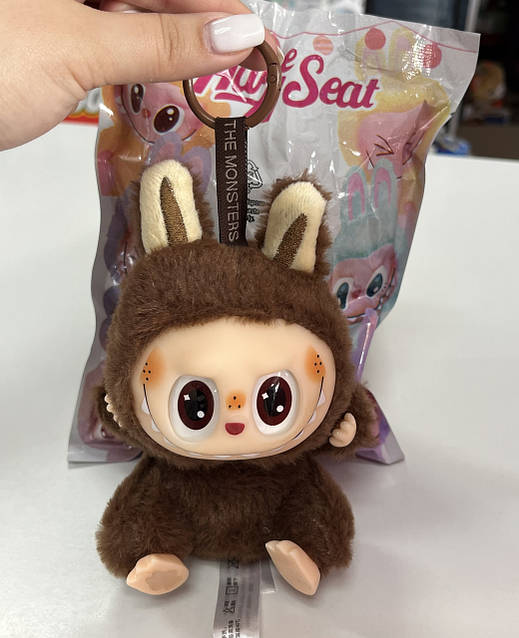 Лабубу Have A Set Labubu MOKOKO Pop mart сезон2 коричневый