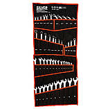 Набір ключів комбінованих на полотні 47 од.  Silver S10987, фото 2